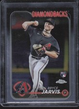2024 Topps Chrome Bryce Jarvis Rookie Arizona Diamondbacks #75