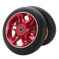 Z-FIRST 2Pcs 110mm Scooter Wheels with ABEC 9 Bearings Fit for MGP/Razor/Luck...