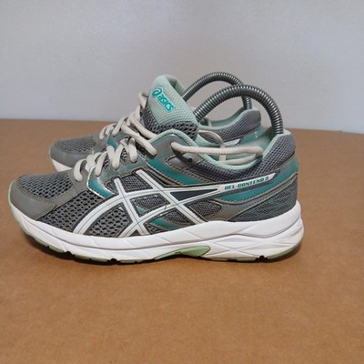 Asics Gel-Contend 3 T5G5Q  Grey Green Women's Running shoes SIZE 7 D