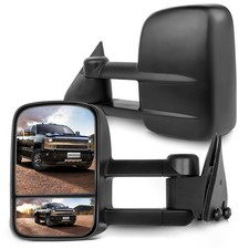 Scitoo Tow Mirrors Compatible with 1988-1998 Chevy Silverado GMC Sierra Pickup T