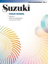 Suzuki Violin School, Vol 3: Piano Acc.