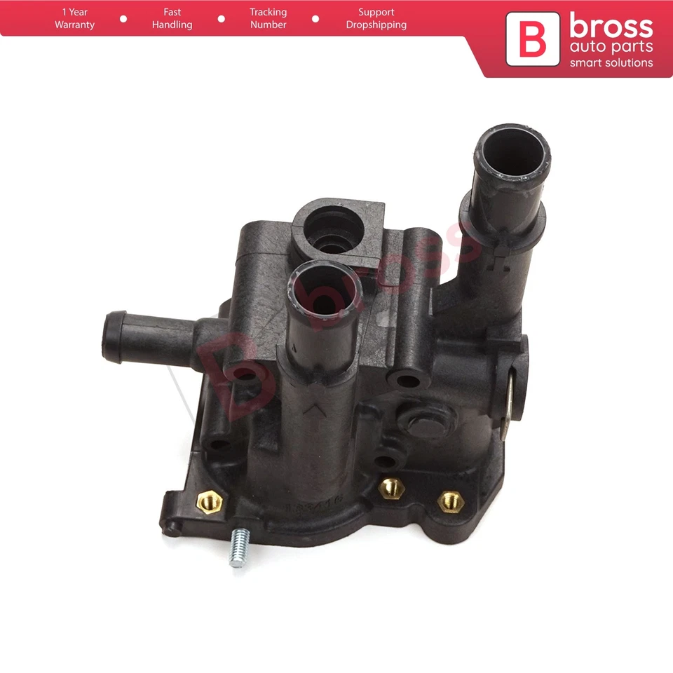 Cubierta de carcasa termostato BSP916 96984103,1338177 para Fiat Chevrolet Alfa Opel Foto 4 de 4