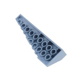 1x Lego Wedge Brick 10x3 Sand Blue Right Sticker Star Wars 75041 50956pb020