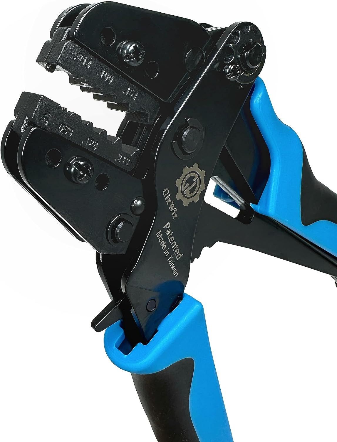 Interchangeable Parallel Ratchet Crimp Tool for Coaxial Connectors SMA, SMB, SMC