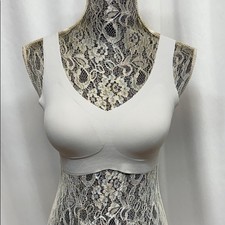 ZYIA Active Women s Large Light Gray Seamless...