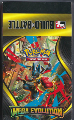 Pokemon Mega Evolution Base ME01 BUILD AND BATTLE DISPLAY BOX Factory Sealed