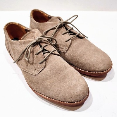Timberland Earthkeepers Suede Buck Oxford Shoes Men 10W Beige Taupe Anti-Fatigue