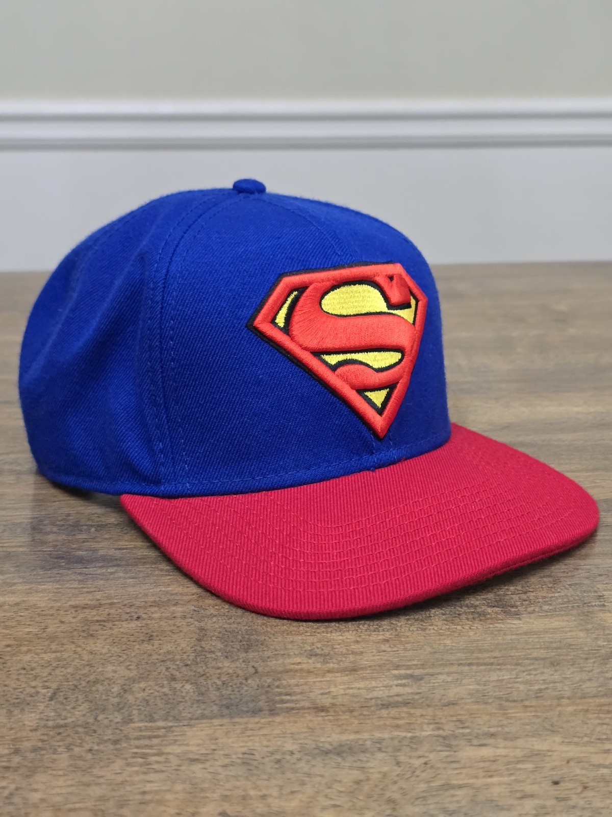 SUPERMAN 💎 Adjustable Snapback Hat 💎 MINT 💎 DC… - image 1