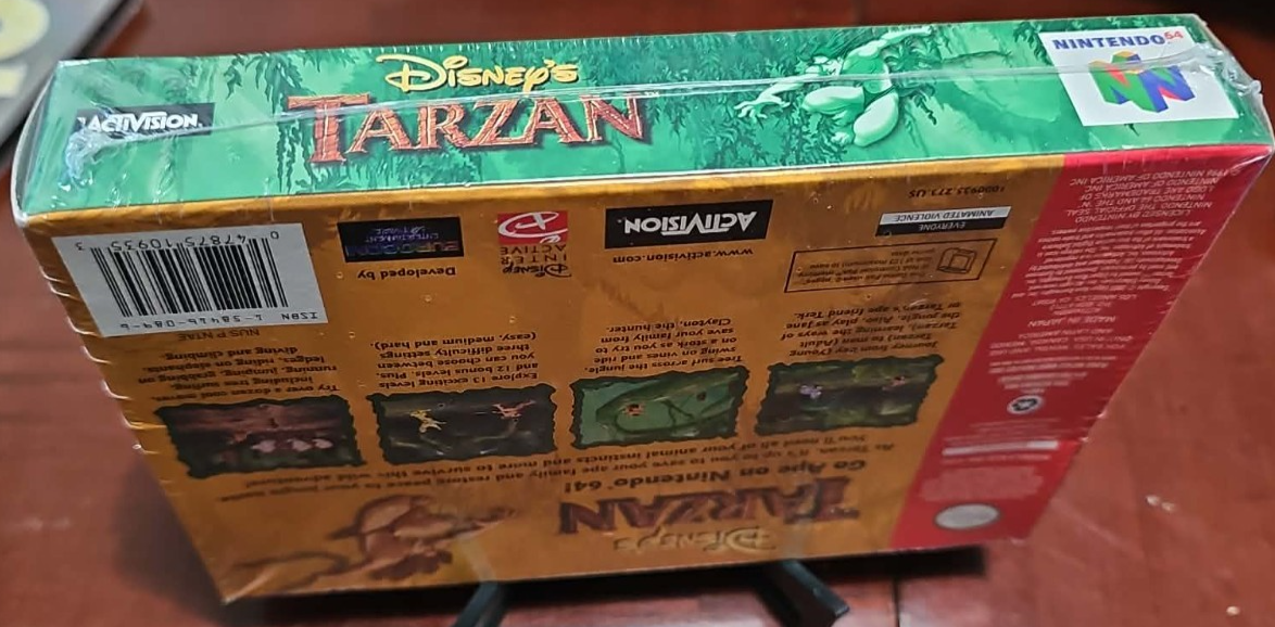N64 NINTENDO 64 Disney's Tarzan Brand New Sealed | eBay