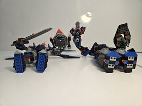LEGO NEXO KNIGHTS: The Black Knight Mech (70326) & The King's Mech (70327) Lot