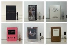 6 Men's Cologne Perfume Fragrance Sample Size Spray Set New in card Total 6 vial