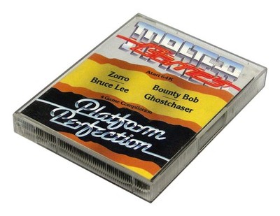 ZORRO BRUCE LEE BOUNTY BOB für Atari 400, 800, XL und XE Master Games Platform