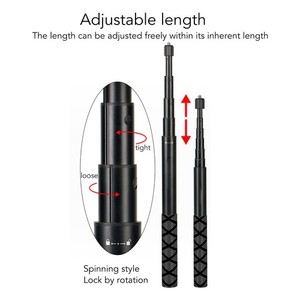 1.9m 79 Inch Selfie Stick Bullet Time Selfie Stick For ONE