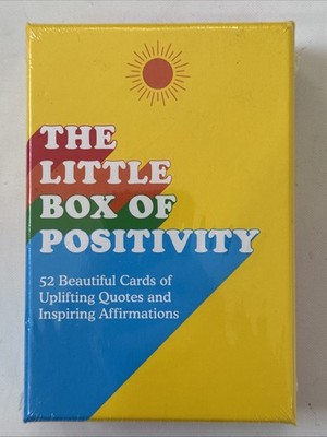 The Little Box Of Positivity, 52 Uplifiting Cards And Affirmations
