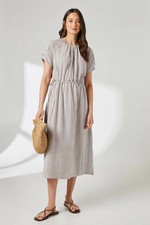 Principles Brown Fit & Flare Dress Womens Daywear Dresses