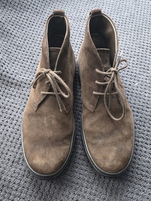 Tod's Men's Brown Suede Lace Up Ankle Boots Sz 6UK Sz 7 US Classic
