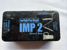 Whirlwind IMP2 Ultra-Rugged DI Box for Stage and Studio