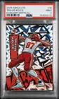 2025 PANINI ABSOLUTE KABOOM! VERTICAL #16 TRAVIS KELCE PSA 9