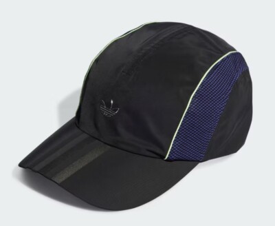 ADIDAS Baseball Cap Hat Black/Night Flash/Green Spark OSFM