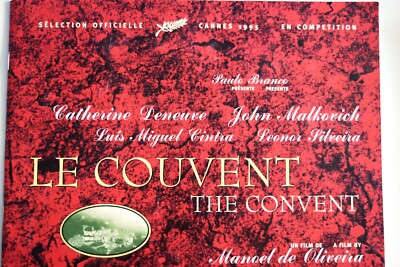 34 Presseheft LE COUVENT / The Convent Catherine Deneuve, John Malkovich ENG/FR
