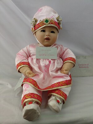2006 PING LAU DOLL BABY PING Asian Doll by Ping Lau Marie Osmond Doll #170 COA