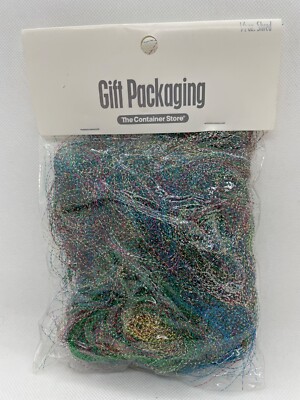 Gift Packaging from the Container Store, 1/2oz. Shred, Multi-Colored NEW