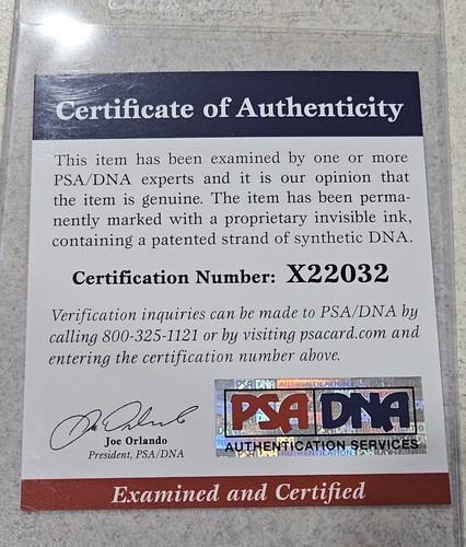 Randy Johnson 300 Win June 4 2009 Autographed MLB Baseball Diamondbacks PSA COA - Picture 3 of 7
