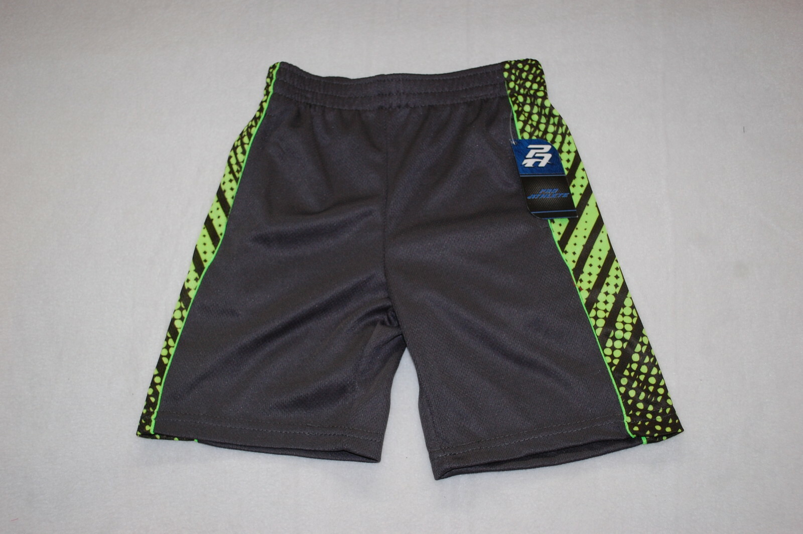 neon green athletic shorts