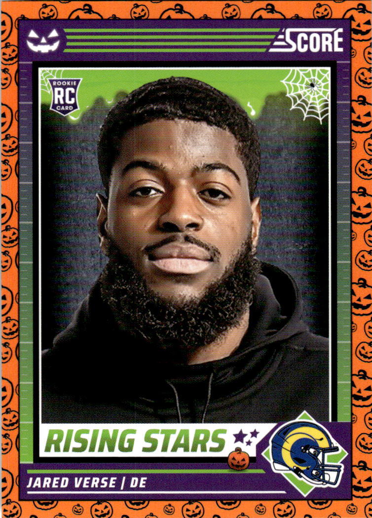 2024 Score-A-Treat #23 Jared Verse A-Treat - Rising Stars Orange Pumpkin