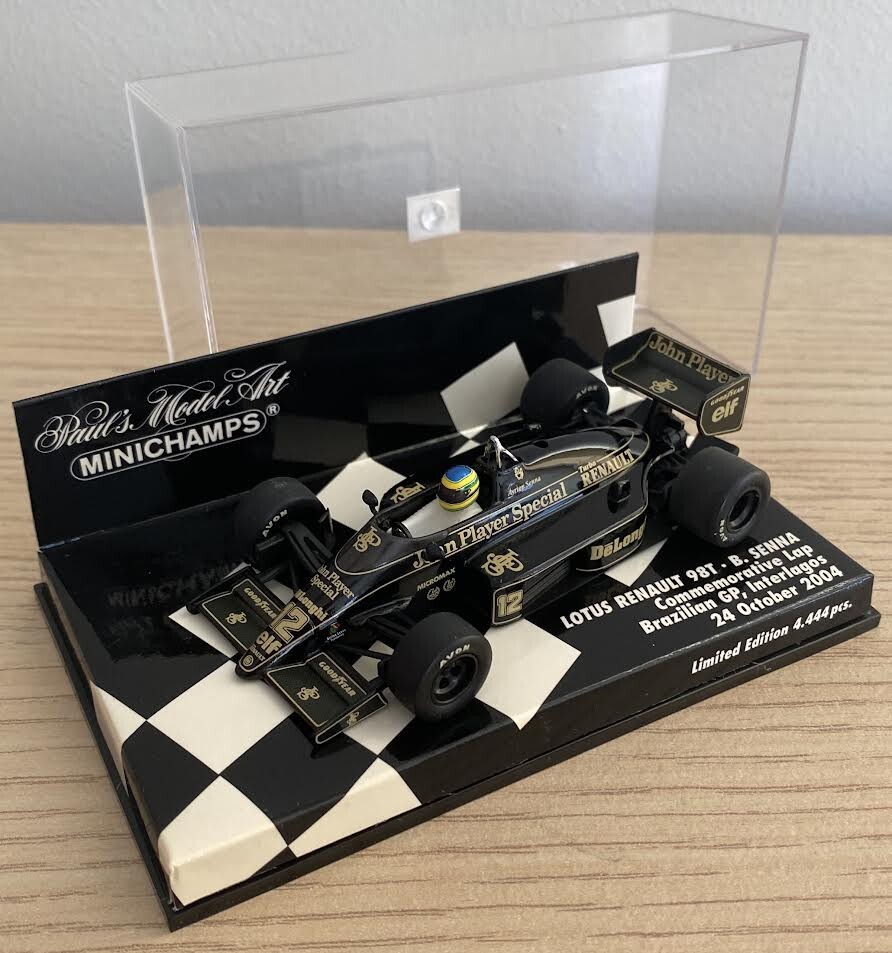 MINICHAMPS Lotus 98T Brazilian GP 2004 (JPS Decals Applied