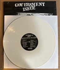 LP:  GOVERNMENT ISSUE - Boycott Stabb Complete Session   NEW REISSUE WHITE VINYL