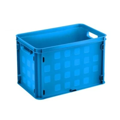 SUNWARE square Kiste Closed mit geschlossenen seiten-26 Liter-406x258x268mm-blau - Bild 1 von 2