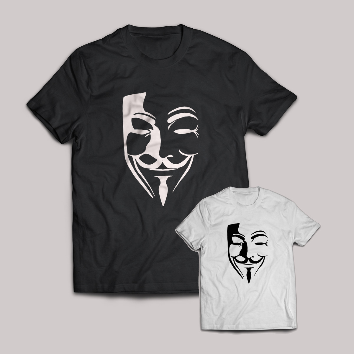 V for Vendetta T shirt Halloween haunted mask fancy dress men 
