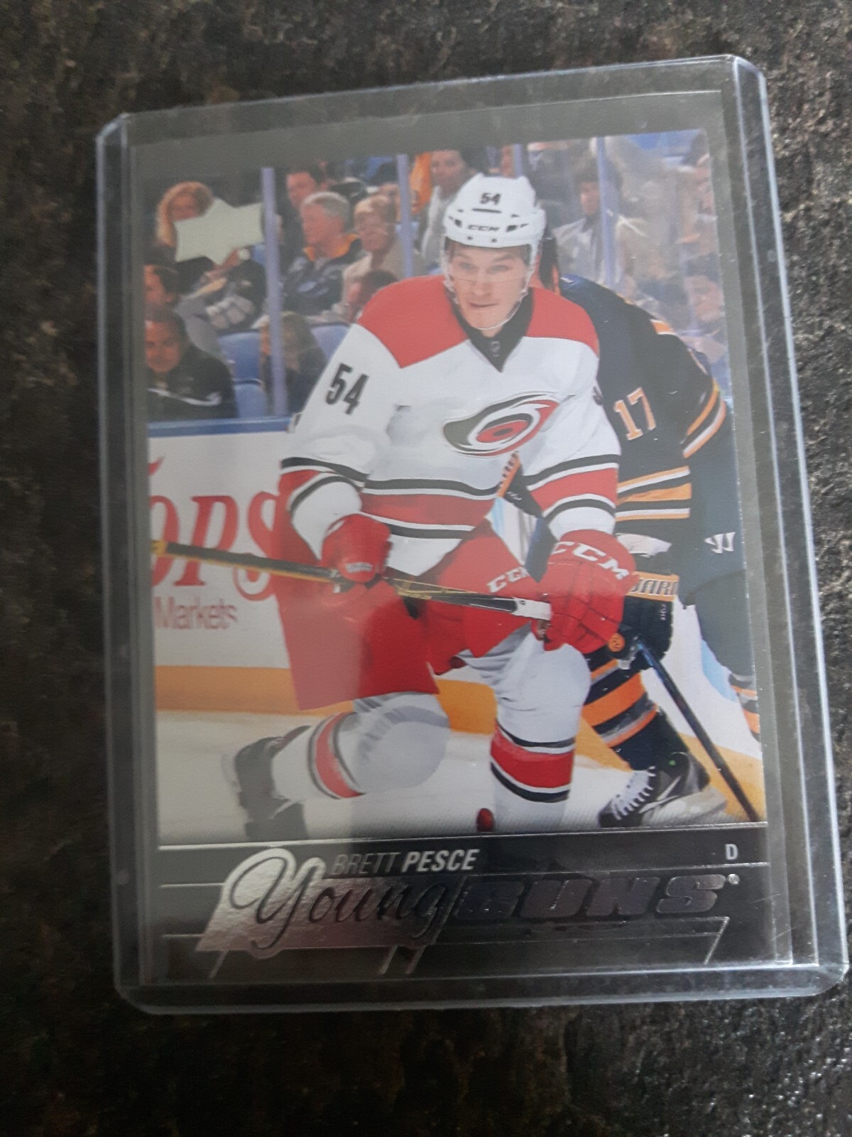 2015-16 Upper Deck Series 2 Young Guns YG Brett Pesce RC Card# 487