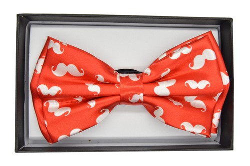 Classic Fashion Novelty Mens Adjustable Tuxedo Bowtie Wedding Bow Tie 60 Designs - Picture 49 of 61