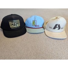 3 Vintage Trucker Snapback Hats