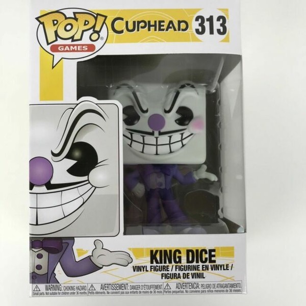 Action Figures TV, Movies & Video Games Funko 26968 Pop Games Cuphead King Dice