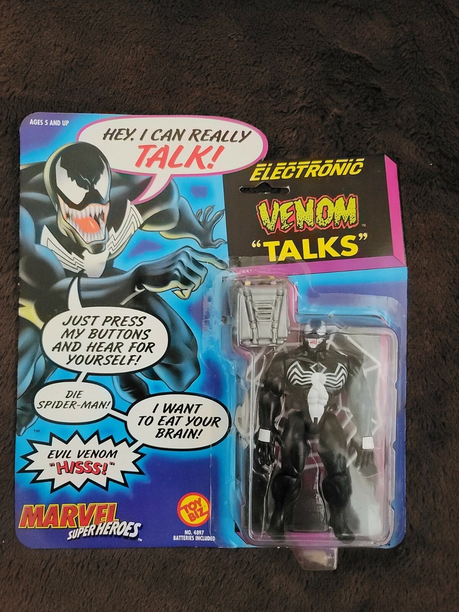 Marvel Super Heroes - Venom Toy Biz Electronic Action Figure 1991