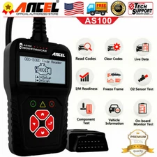 ANCEL AS100 OBD2 Scanner Engine Code Reader Car Diagnostic Tool Free Update