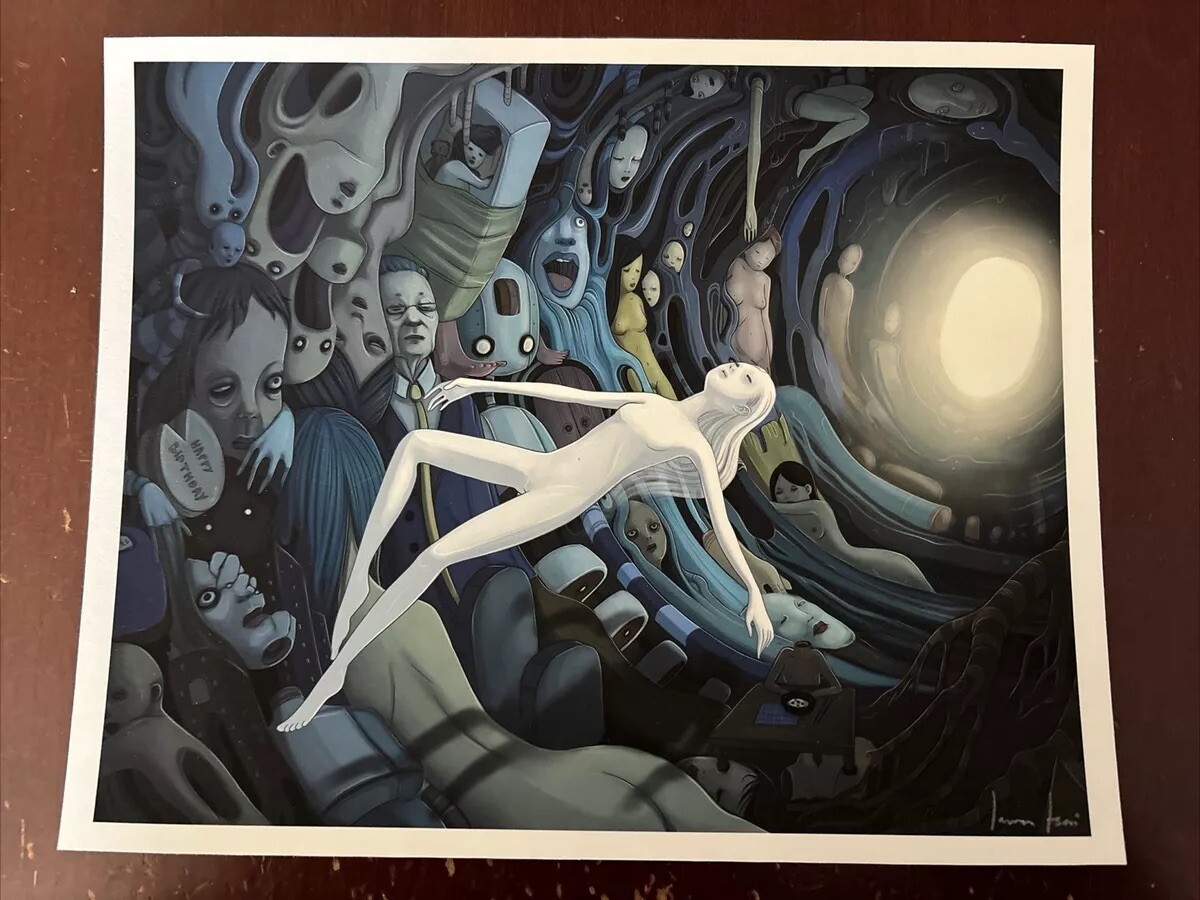 ローレン・サイ Half-Lived Lauren Tsai Half Lived Signed Giclee Print DCON Designer Con 2023