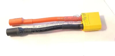 FEMALE CASTLE CREATIONS 6.5MM TO MALE XT90 XT-90 BATTERY ESC