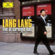 LANG LANG Live at Carnegie Hall Original DGG 2CD 4748202 MINT