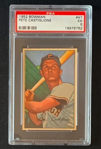1952 Pete Castiglione #47