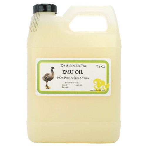 AUSTRALIAN EMU OIL 100% PURE EMU OIL FRESH 0.5 1 2 4 8 12 16, 24