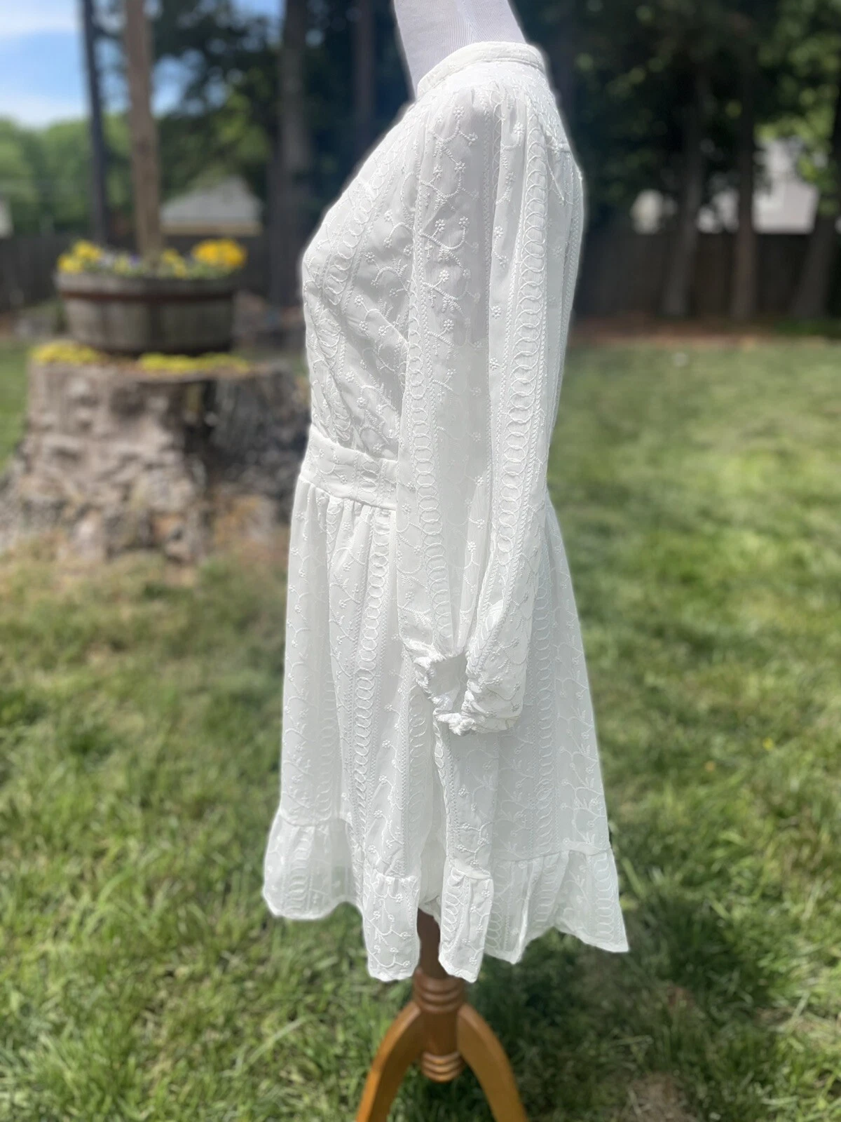 OFF WHITE Abito fata bianco sporco Baltic Born Harmony nuovo con etichette abito medio cottage core matrimonio