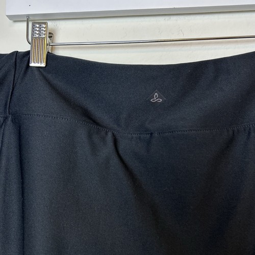 Prana Skort Donna XL Nero Golf Tenniscore Tempo Libero Atletica Palestra Allenamento Yoga - Foto 8 di 11