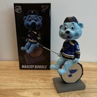 NHL St. Louis Blues Louie Mascot Bobblehead - Louie On Drum (8 inches) — photo 1