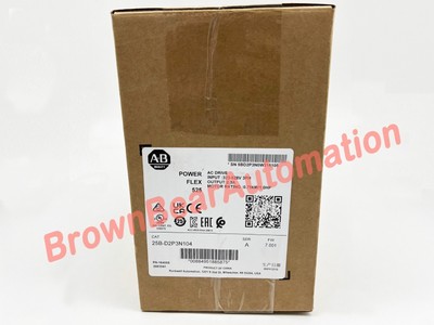 In Stock Newest In Box Original Allen-Bradley AB 25B-D2P3N104 PowerFlex 525
