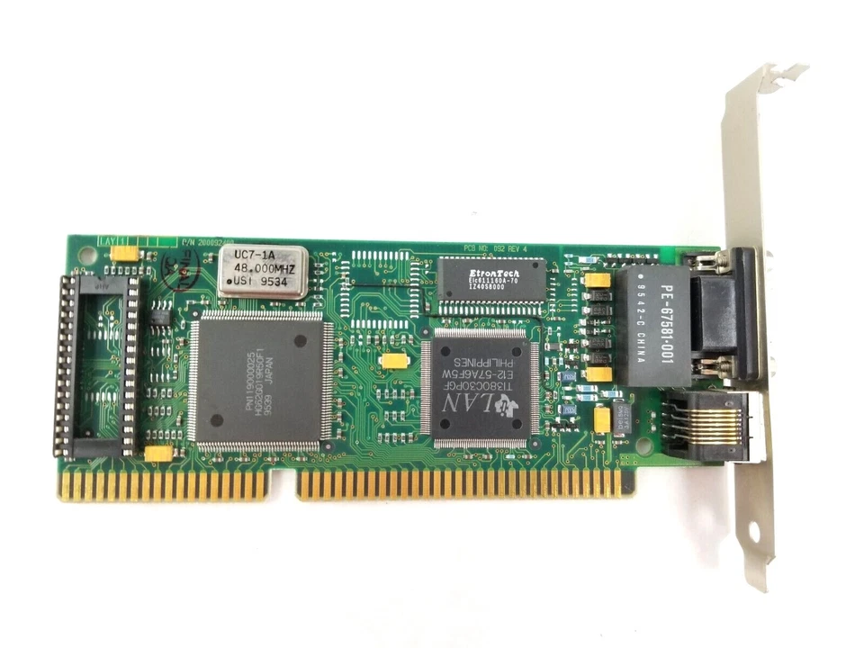 Intel 646248-001 ISA 16/4 Token Ring Adapter 770400811 200092400 - Image 2 of 4