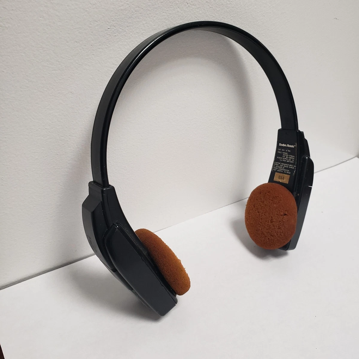 Realistic Radio Shack Stereo Mate AM FM Headset Radio Headphones TESTED Working